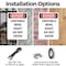 Signmission Unstable Mine Shaft Do Not Enter Danger Sign, Plastic, 7in W x 10in L, 2PK OS-2PACK-DS-P-710-V-2486 - alternate 3